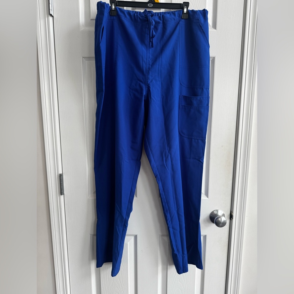 Scrubstar Women’s Scrub Pants in Vibrant Blue
